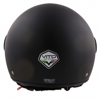 Helm VITO JET LORETO - schwarz-matt